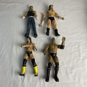 Wrestling Action Figures FOR PARTS ONLY Matt Hardy CM Punk Rock collectors vntg